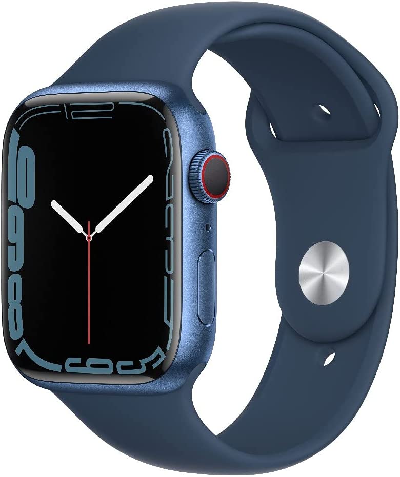 Apple Watch 7 blau