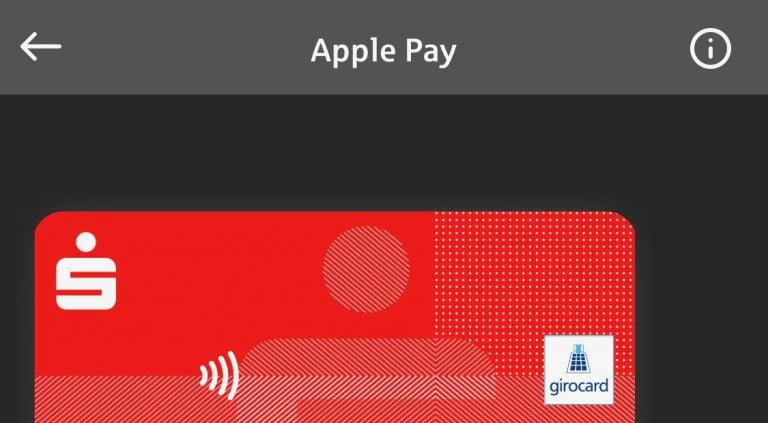 Sparkasse und Apple Pay: Karte kann nicht hinzugefügt werden