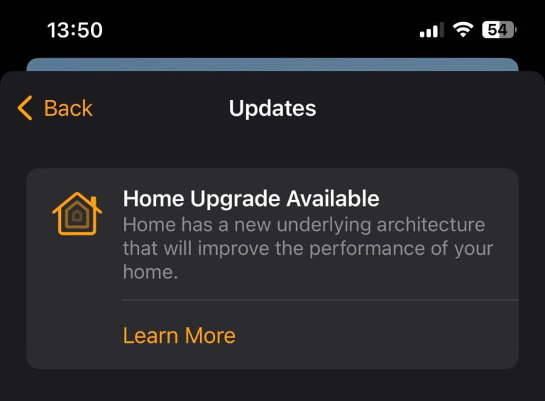 Neue HomeKit Architektur erneut verfügbar